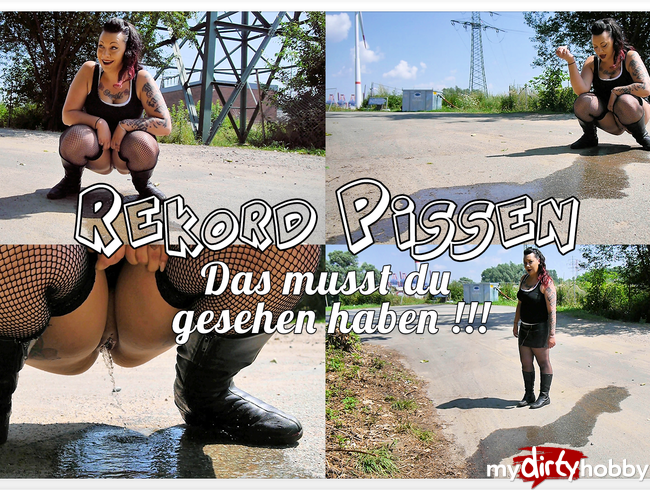 Rekord Pissen - Das musst du gesehen haben