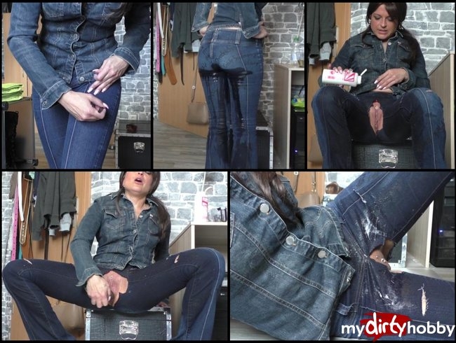 geile dirty Jeans