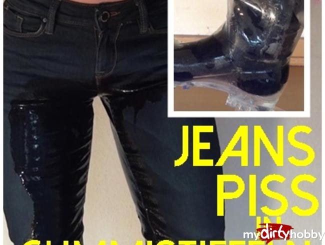 JEANS PISS in Gummistiefeln