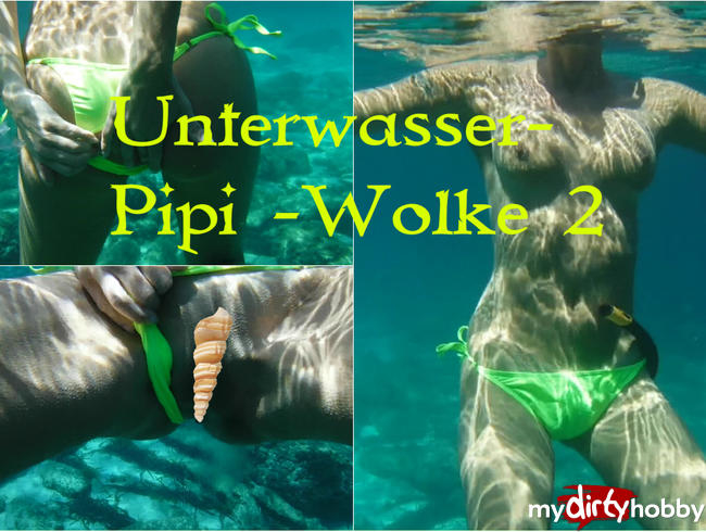 Unterwasser Pipi-Wolke 2