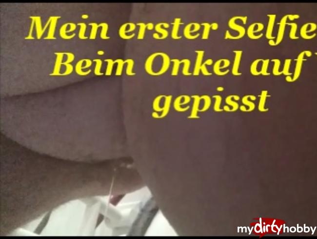 Mein erster Selfie-Clip Beim Onkel auf WC gepisst