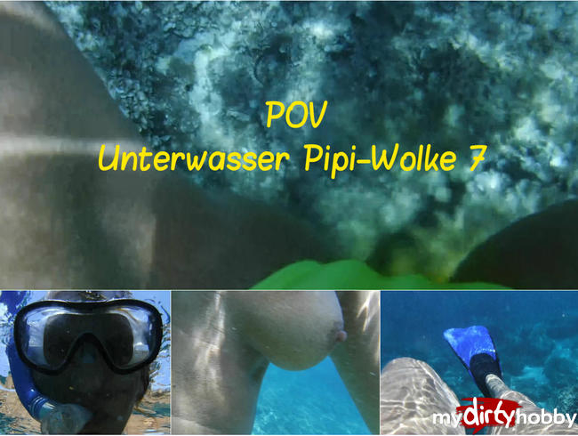 Unterwasser Pipi-Wolke 7