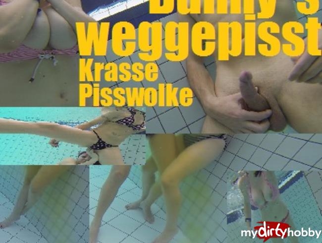 Bunny´s weggepisst – Krasse Pisswolke