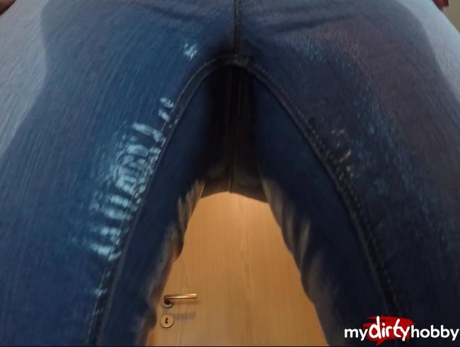 Pee Soaked Jeans and Pee Puddle Play