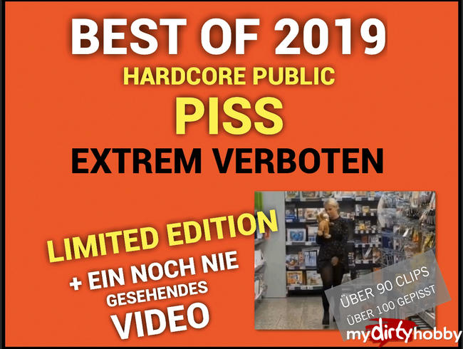 So geil versaut und verdorben pisst nur der Teufel - Best of Public Piss 2019