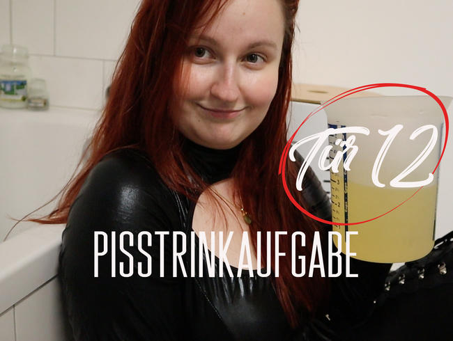 Tür 12: Pisstrinkaufgabe