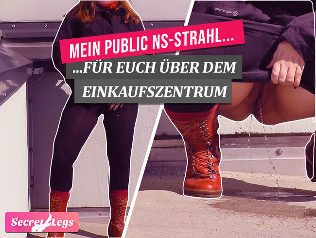 Mein Public-Natursekt-Strahl für Euch über dem Einkaufszentrum