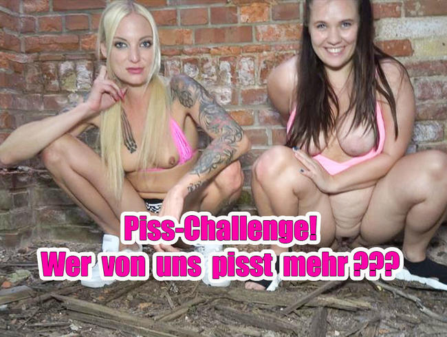 Piss-Challenge! Wer pisst am meisten???