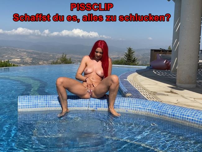 PISSCLIP - Shaffst du es, alles zu schlucken?